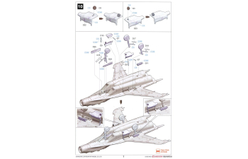 Сборная модель MiG-29AS 9-12 Late Type - Slovak Airforce (2014/2016 Special Painting)