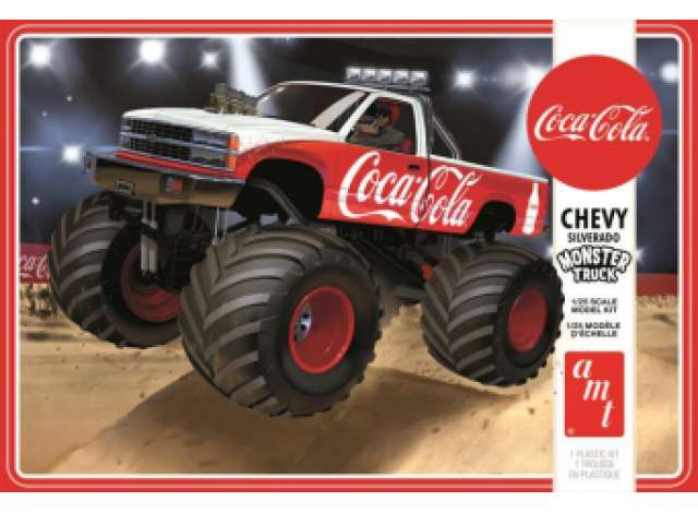 Сборная модель Chevrolet Silverado Monster Truck, plastic modelkit 1988