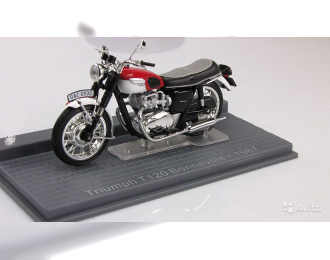 Triumph T120 Bonneville 1967 (black / red / white)