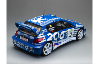 PEUGEOT 206 WRC №2 Winner Rallye Condroz-Huy F.Loix/S.Smeets (2003)