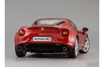 ALFA ROMEO 4C (2013), red