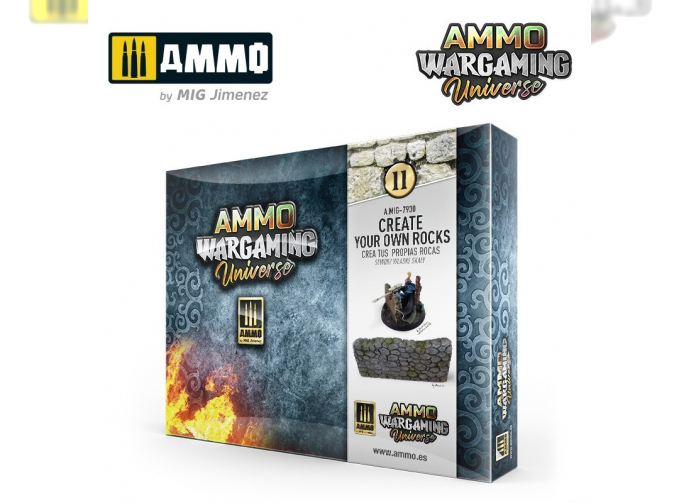 AMMO WARGAMING UNIVERSE 11 – Create your own Rocks