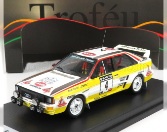 AUDI Quattro Team Hb Audi N4 Rally New Zealand (1984) H.mikkola - A.hertz, White Yellow Brown