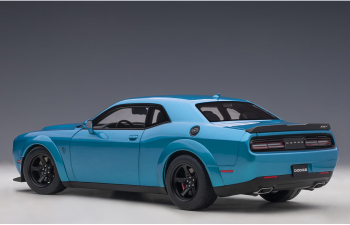 Dodge Challenger Demon SRT (B5 blue pearl coat) голубой