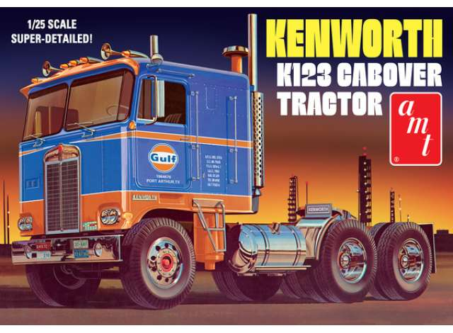 Сборная модель Kenworth K-123 Cabover Gulf