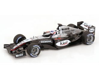 McLAREN F1  Mp4/19 Mercedes №6 Season (2004) Kimi Raikkonen, Black Silver