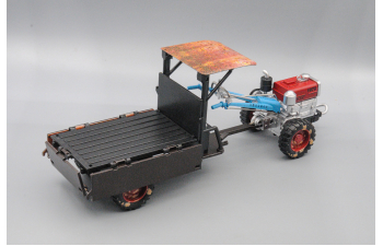 Китайский мотоблок (1970), со следами эксплуатации, 25 см