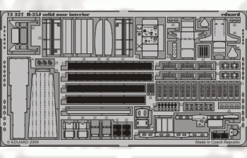 Фототравление для B-25J solid nose interior S.A. HAS