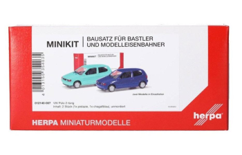Сборная модель VOLKSWAGEN Polo (2 шт)