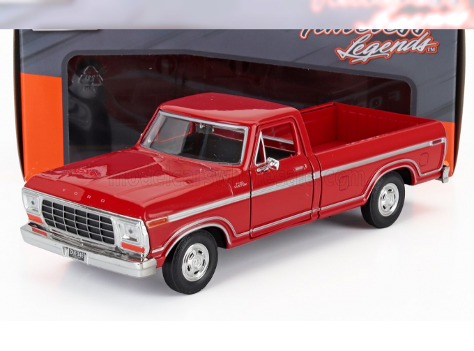 FORD F-150 Pick-up Custom (1979), red