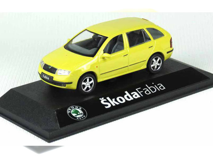 SKODA Fabia Combi, yellow