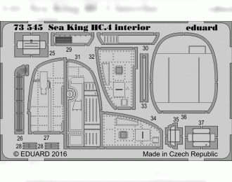 Фототравление для Sea King HC.4 interior