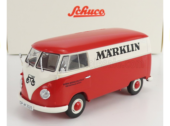 VOLKSWAGEN T1 Van Marklin (1962), Red White