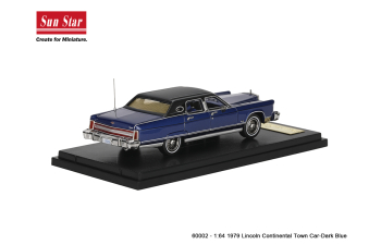 LINCOLN Continental Town Car (1979), blue