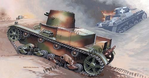 Сборная модель Танк VICKERS E Mk.B