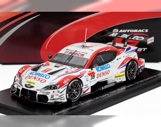 TOYOTA Supra Gr Team Sard №39 Gt500 Class Super Gt (2020) Heikki Kovalainen - Yuichi Nakayama, White Red