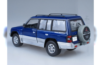 MITSUBISHI Pajero Long 3.5 V6, blue