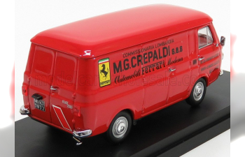 FIAT 238 Van Commissionaria Lombardia M.g. Crepaldi Automodelli Ferrari Modena (1976), Red