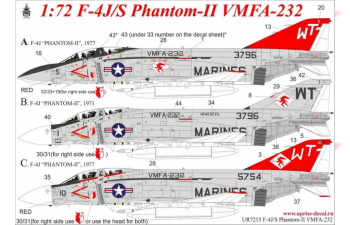 Декаль для F-4J Phantom-II VF-171