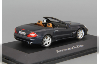 MERCEDES-BENZ SL-Class Roadster R230 (2008), black chromit