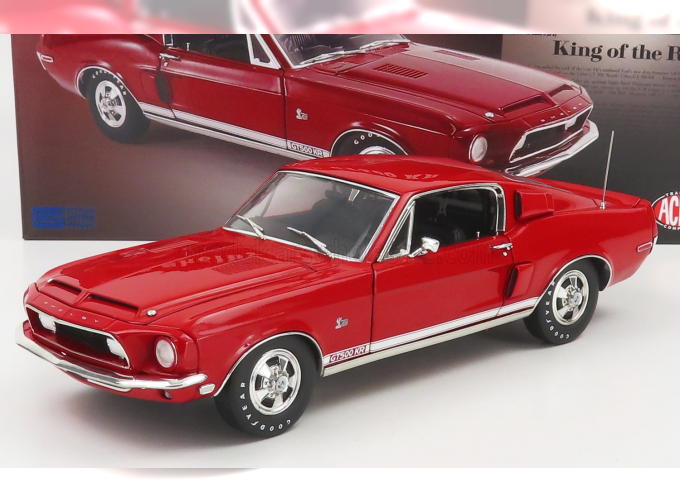 FORD | MUSTANG SHELBY GT500 KR COUPE (1968), RED