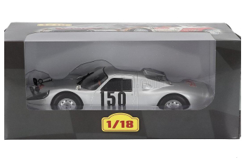 PORSCHE 904 Carrera Gts Ch.904-006 №150 2nd Rally Montecarlo (1965) Eugen Boehringer - Rolf Wutherich, Silver