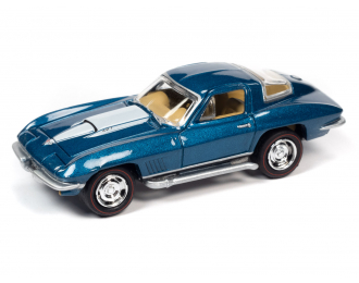 CHEVROLET Corvette 427 (1967) marina blue (синий металлик)