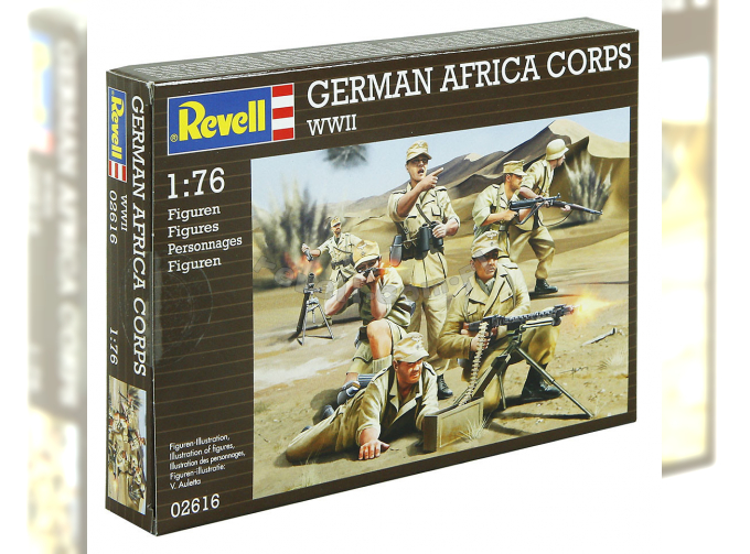 Сборная модель German Africa Corps WWII