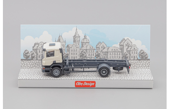 SCANIA P 4х2 контейнеровоз 20", серый