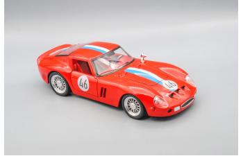FERRARI 250 GTO 1962, красный, 21 см.