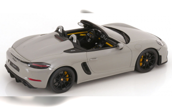 PORSCHE 718 Spyder, lightgrey