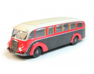 MERCEDES-BENZ LO3500 Bus, red / grey