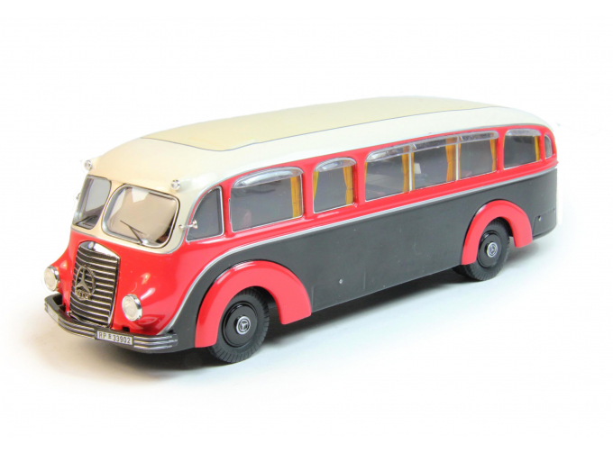 MERCEDES-BENZ LO3500 Bus, red / grey