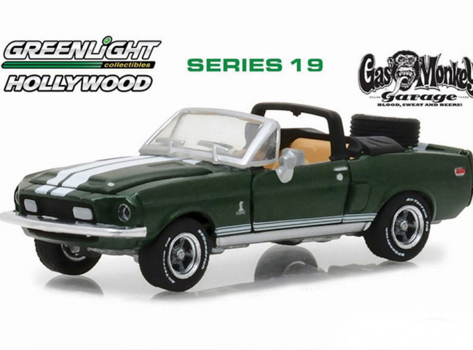 FORD Mustang Shelby GT500KR Convertible 1968 (из телепередачи "Gas Monkey Garage")