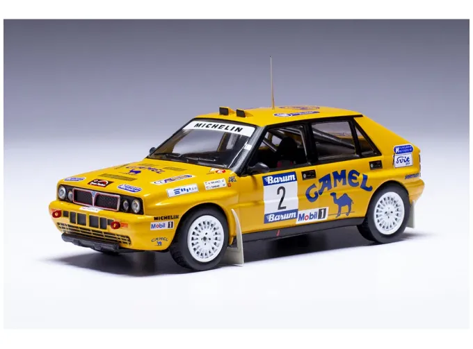 LANCIA DELTA Integrale 16v Team Camel Astra Racing №2 2nd Rally Boucles De Spa (1992) Stig Blomqvist - Benny Melander