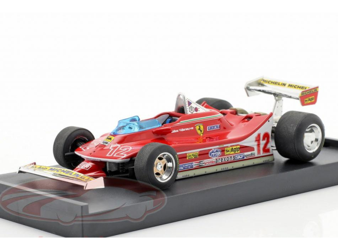 FERRARI 312 T4 2nd GP France Gilles Villeneuve (1979)