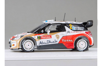 CITROEN DS3 WRC 2 - 4th Rallye de Monte Carlo 2013 M. Hirvonen – J. Lehtinen, red