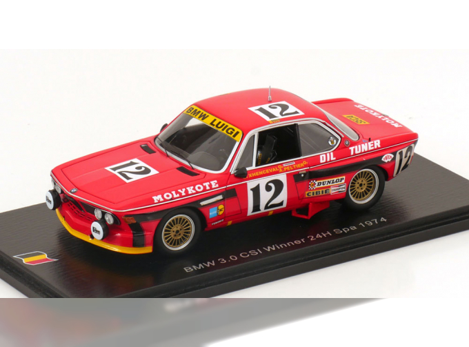 BMW 3.0 CSI Winner 24h Spa, Xhenceval/Peltier/Dieudonne (1974)