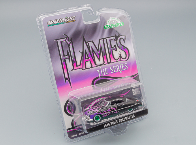 BUICK Roadmaster With Flames (1949), Black Purple (Greenlight!!!)