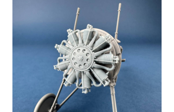 Сборная модель Авиационный двигатель Le Rhone 9C мощностью 80 л. с.