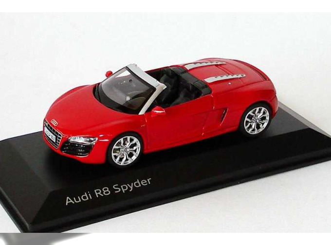 AUDI R8 V10 Spyder (2011), красный