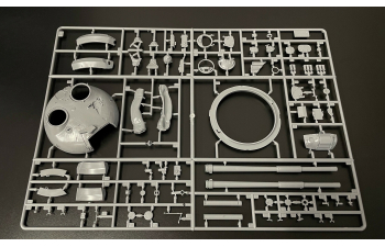 Сборная модель Советский основной боевой танк Т-62М