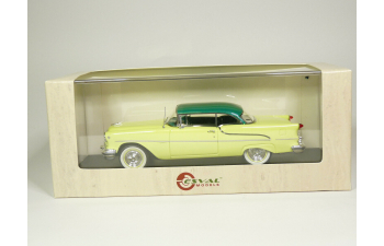 OLDSMOBILE Super 88 Holiday Coupe (1955), yellow/green