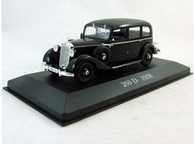 MERCEDES-BENZ 260 D (1938), Mercedes-Benz Offizielle Modell-Sammlung 19, черный