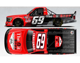 Ford F-150 #69 Casey Mears, red 2025