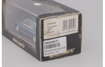 MERCEDES-BENZ 230CE (W123), blue