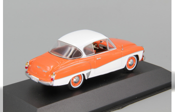 WARTBURG 311 Coupe, orange / cream