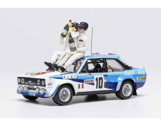 FIAT 131 Abarth #10 Rally Monte Carlo, Walter Rohrl /Christian Geistdörfer (1980), white/blue