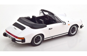 PORSCHE 911 SC Cabriolet with Softtop (1983), white