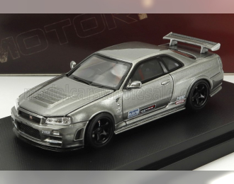 NISSAN Skyline Gt-r (r34) Nismo Crs With Livery (2002), Gun Grey Met